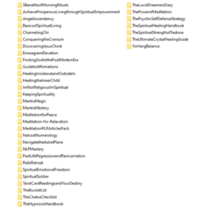 56 Spirituality PLR eBooks Bundle | Articles Included | Resell Rights