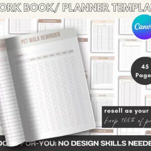 Pet Care Planner Bundle | PLR MRR