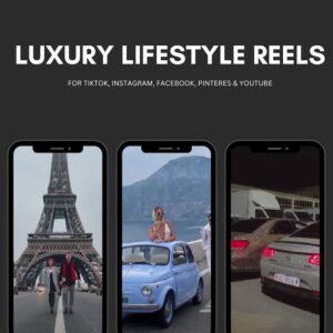 600+ Viral Luxury Lifestyle Reels Bundle | Cars, Yachts, Private Jets & Millionaire Content Pack