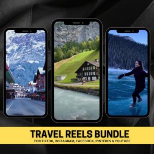 600+ Faceless Travel Reels Bundle | Viral Travel Content Pack for TikTok, Instagram Reels & YouTube Shorts | MRR Digital Download